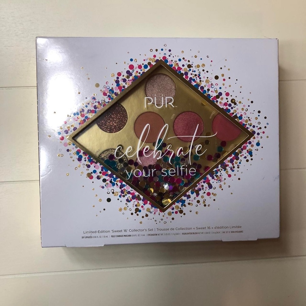 sweet 16 celebrate your selfie 22-piece blockbuster makeup set 🎉